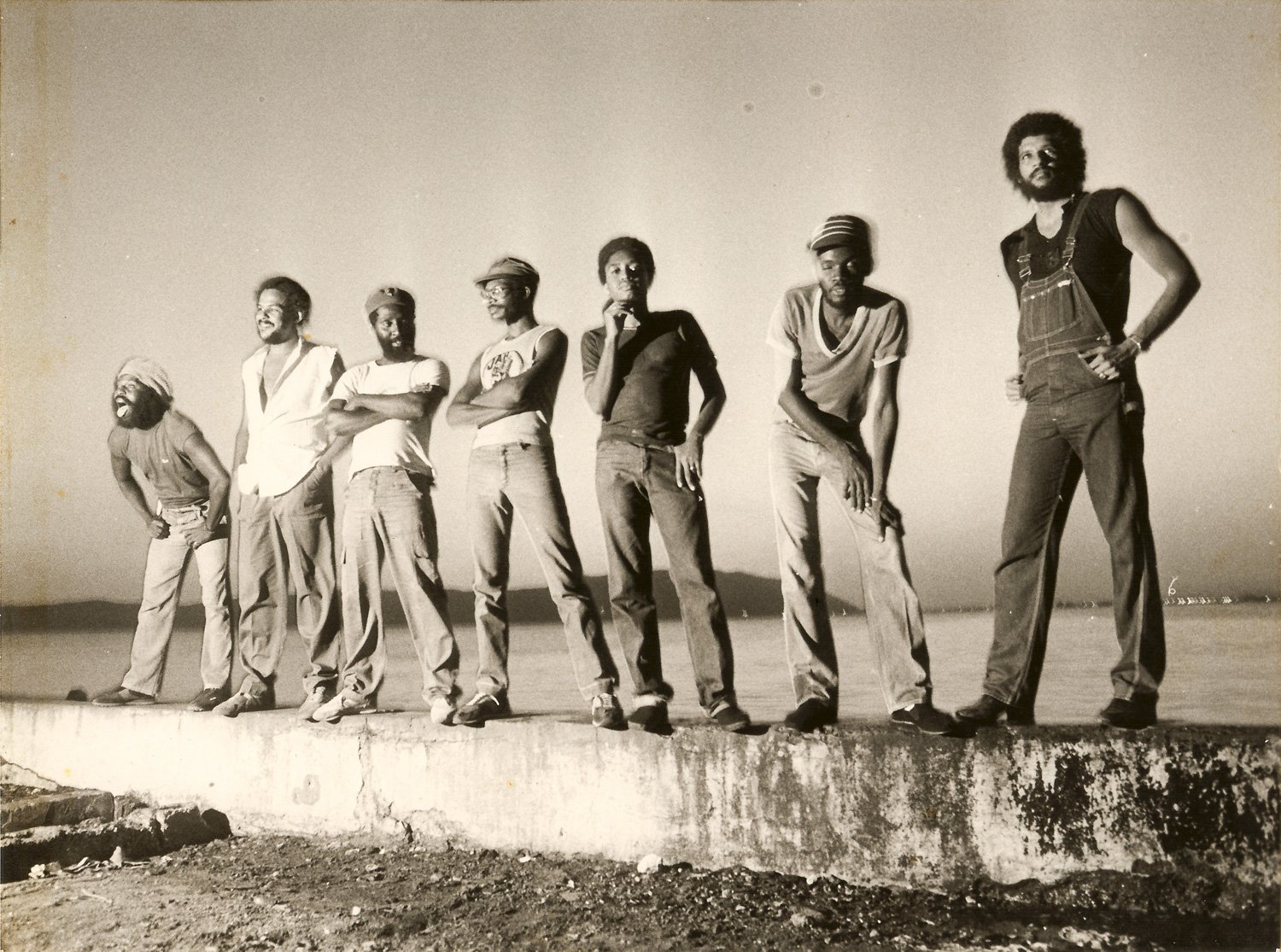 Early Chalice band lineup standing together